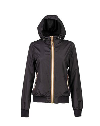 Giubbino non imbottito con cappuccio Utah Lady Black