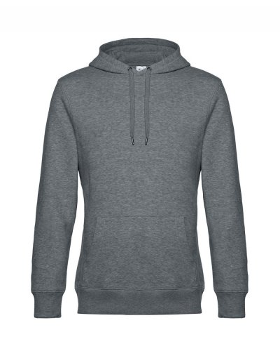 KING Hooded Heather Mid Grey
