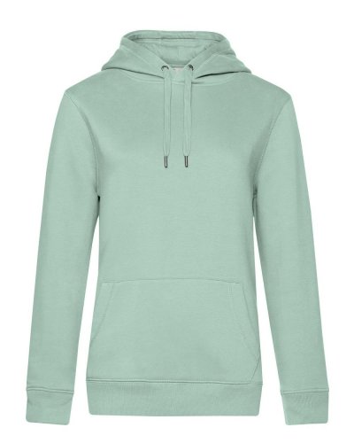 QUEEN Hooded Aqua Green