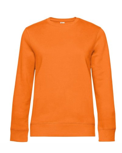 QUEEN Crew Neck Pure Orange