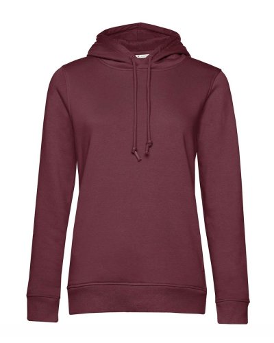 Inspire Hooded /women Burgundy