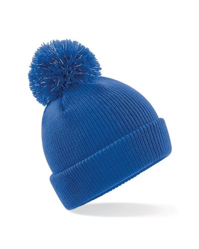 Berretto Junior Reflective Bobble Bright royal