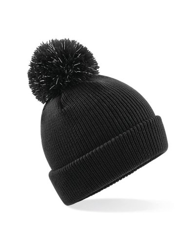 Berretto Junior Reflective Bobble Black
