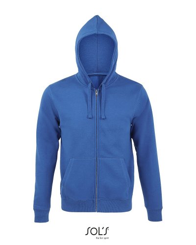 Felpa uomo full zip con cappuccio Spike Men