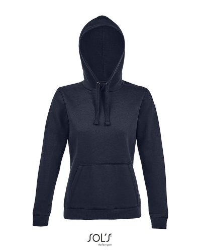 Felpa donna con cappuccio Spencer Women Blu Oltremare