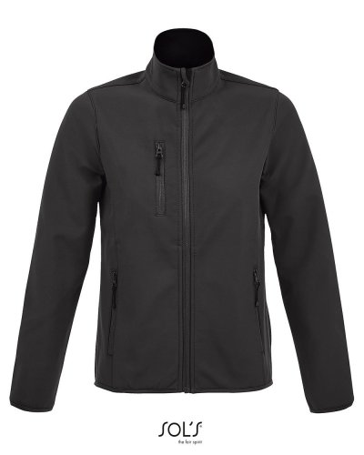 Giacca uomo softshell full zip Radian Men Antracite