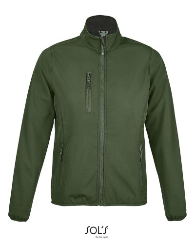 Giacca uomo softshell full zip Radian Men Verde Bosco