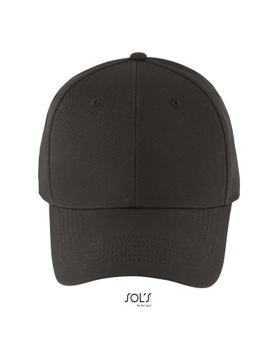 Cappellino a 6 pannelli Blaze Grigio Scuro