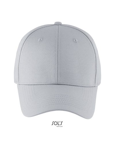 Cappellino a 6 pannelli Blaze Grigio Puro