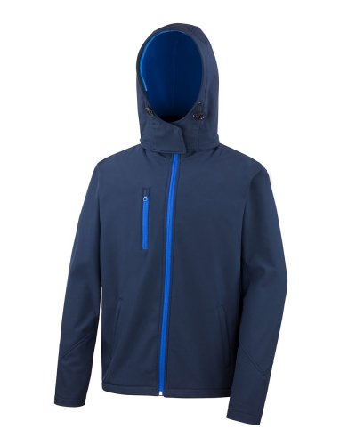 Softshell TX Performance con cappuccio Navy / Royal