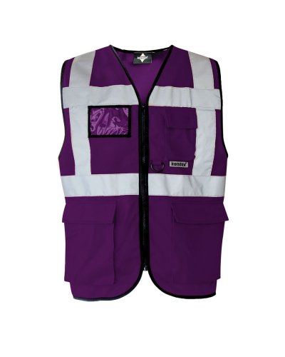 Multi Functional Vest 'Berlin' Violet