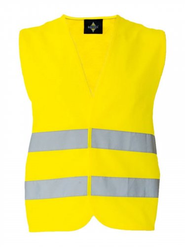Gilet di sicurezza auto per la stampa "Karlsruhe" Orange
