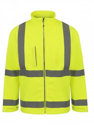 Hi-Viz Softshell Jacket Yellow