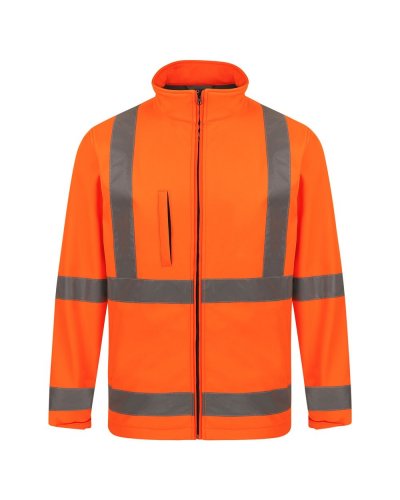 Hi-Viz Softshell Jacket Orange