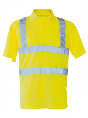 Hi-viz Polo Shirt Yellow