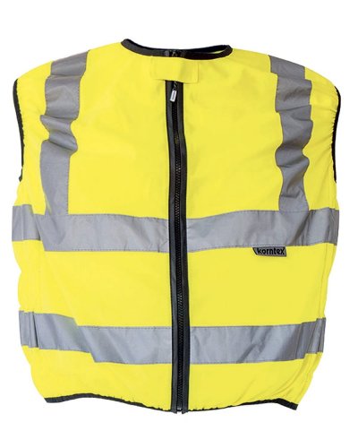 Gilet biker ad alta visibilità "Schleiz" Yellow