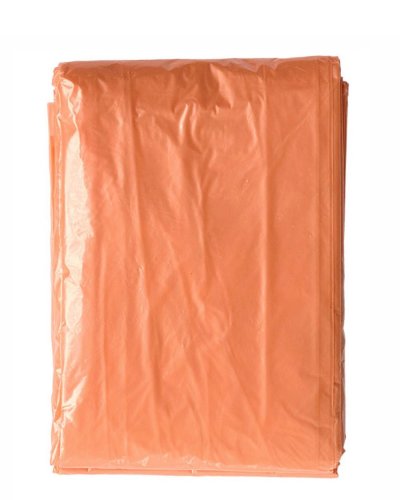 Disposable Raining Poncho Sumatra For Kids Orange