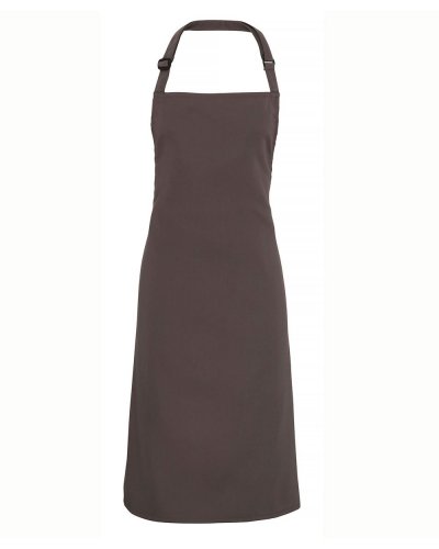 100% Polyester Bib Apron, Sublimation Dark Grey