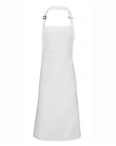 100% Polyester Bib Apron, Sublimation White