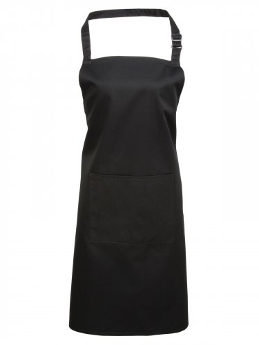 Colours Bib Apron With Pocket Aqua