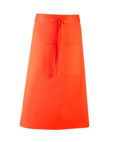 Colours Bar Apron Orange