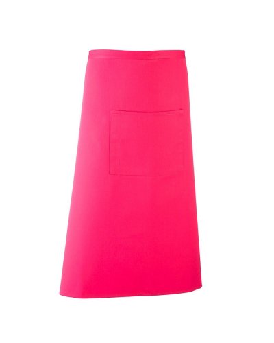 Colours Bar Apron Hot Pink
