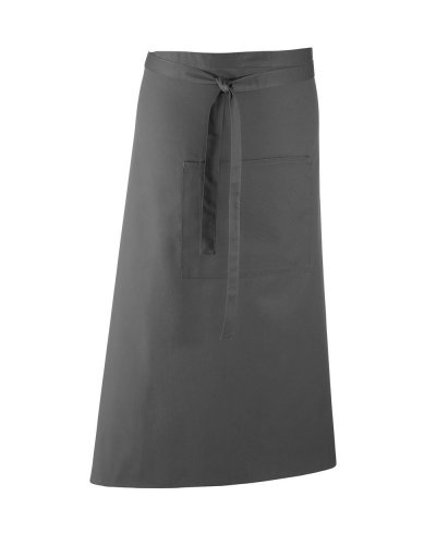 Colours Bar Apron Dark Grey