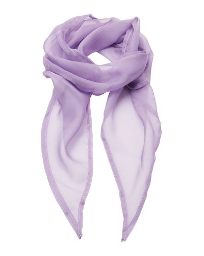 Ladies Chiffon Scarf Lilac