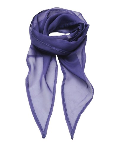 Ladies Chiffon Scarf Purple