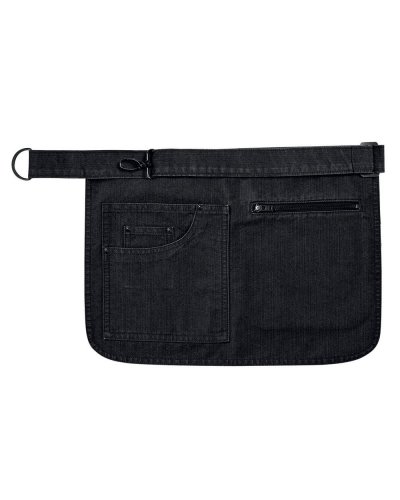 Metro' Utility Hip Apron Black denim