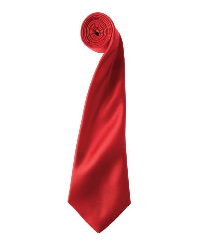 Colours Collection Satin Tie Red