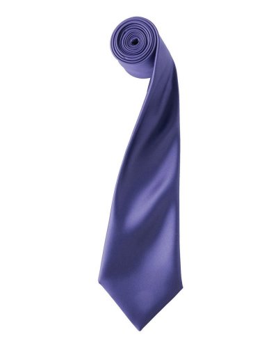 Colours Collection Satin Tie Purple