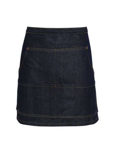 Jeans Stitch Denim Waist Apron Indigo denim