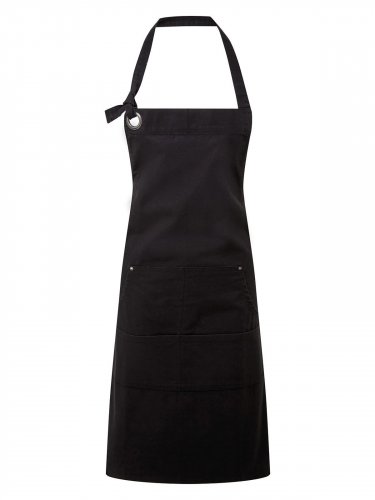Calibre' Heavy Cotton Canvas Pocket Apron Black