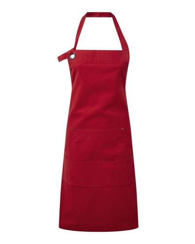 Calibre' Heavy Cotton Canvas Pocket Apron Red