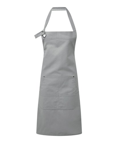 Calibre' Heavy Cotton Canvas Pocket Apron Silver