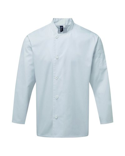 Essential Long Sleeve Chef's Jacket White