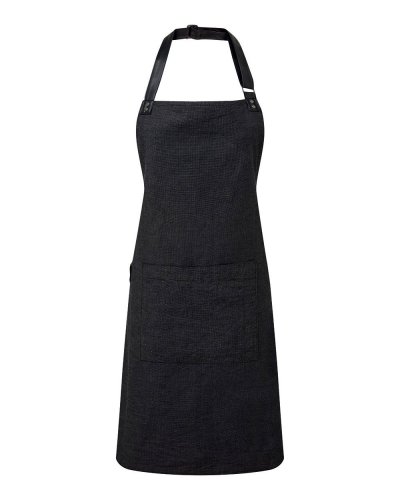 Annex Oxford Bib Apron Black