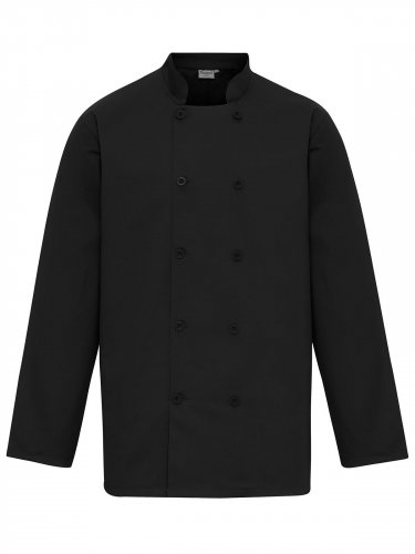 Long Sleeve Chef'âs Jacket Black
