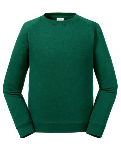 Felpa bambino Authentic Raglan Bottle Green