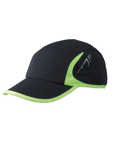 Running 4 Panel Cap Black/neon-yellow