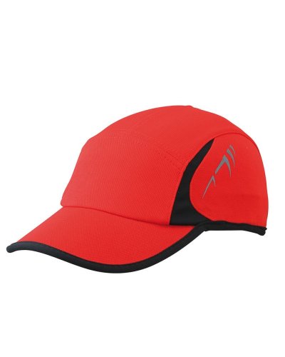 Running 4 Panel Cap Red/black