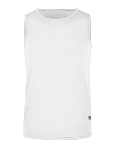 Canottiera da corsa da uomo White/white