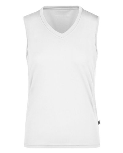 Canottiera da corsa da donna White/white