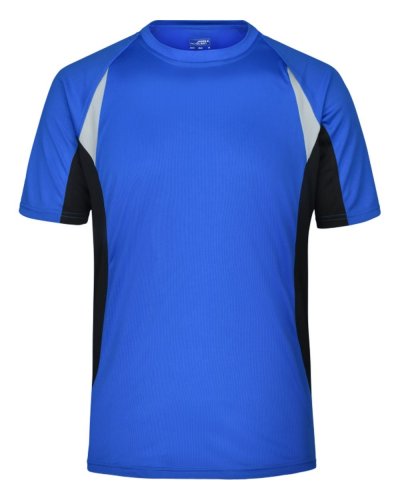 T-shirt running da uomo Royal/black