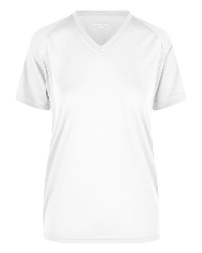 T-shirt da corsa donna White/white