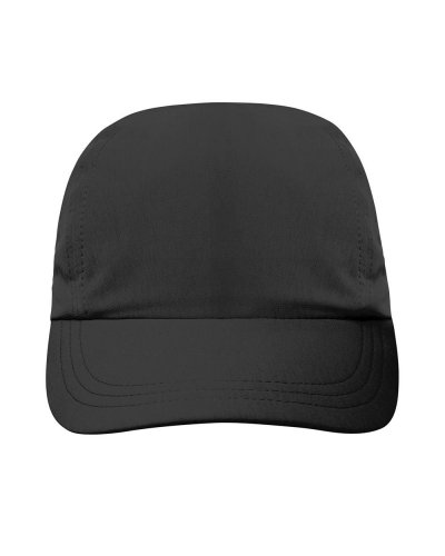 3 Panel Cap with UV-Protection Black