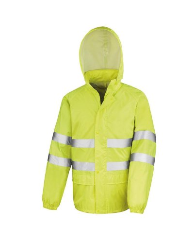 High Viz Waterproof Suit Fluorescent Yellow