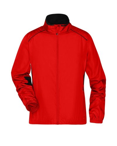 Ladies' Performance Jacket Tomato/black