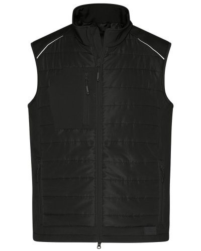 Men's Hybrid Vest Black / Black